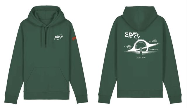 Pull de section vert bouteille